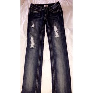 YMI ripped and distressed jeans